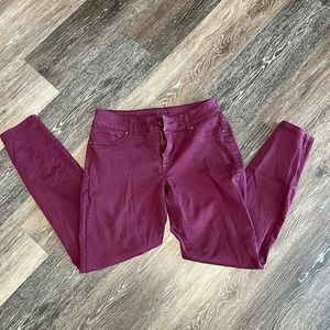 Maurice’s Maroon Jeggings